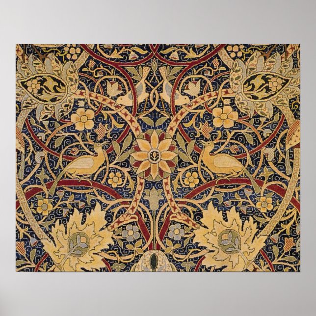 William Morris Bullerswood Imitats Tapestry Poster (Vorne)