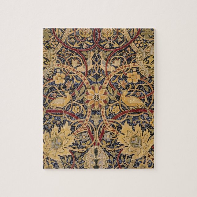William Morris Bullerswood Imitats Tapestry Puzzle (Vertikal)