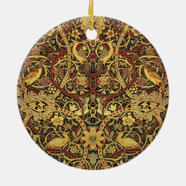 William Morris Bullerswood Tapestry Keramik Ornament (Hinten)