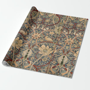 William Morris Bullerswood Vintage Vogelkunst Geschenkpapier