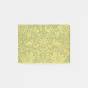 William Morris Bullerswood Vintage Vogelkunst Post-it Klebezettel