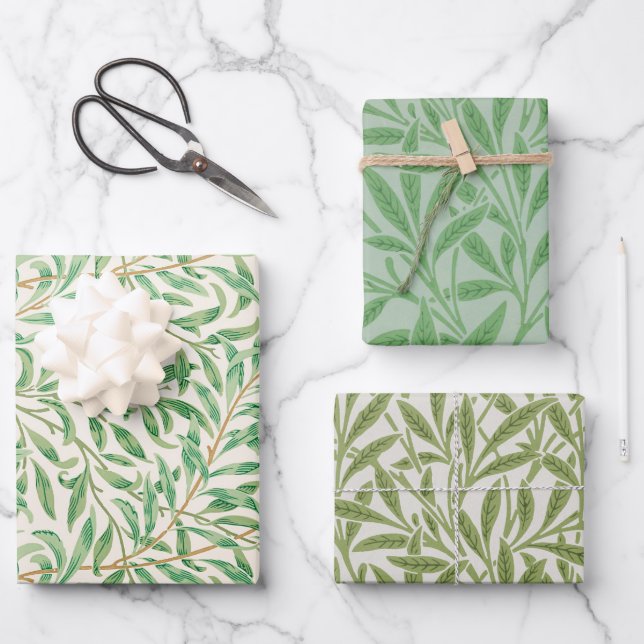 William Morris-Bundle Geschenkpapier Set (Vorderseite)
