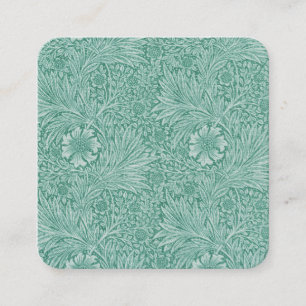 William Morris Business Card Quadratische Visitenkarte