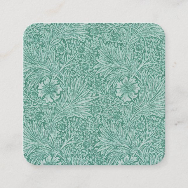 William Morris Business Card Quadratische Visitenkarte (Vorderseite)