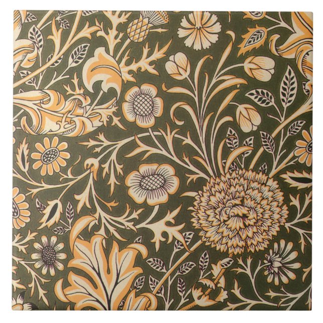 William Morris Cherwell Wallpaper Pattern Fliese (Vorderseite)