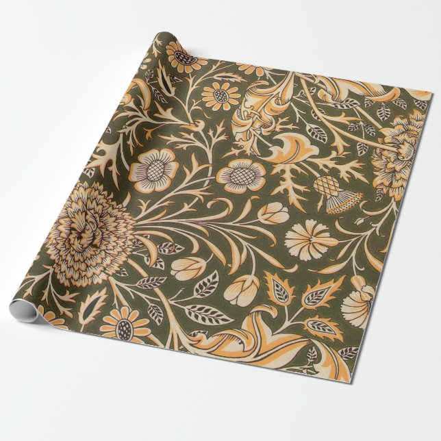 William Morris Cherwell Wallpaper Pattern Geschenkpapier (Ungerollt)