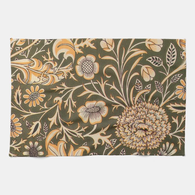 William Morris Cherwell Wallpaper Pattern Geschirrtuch (Horizontal)