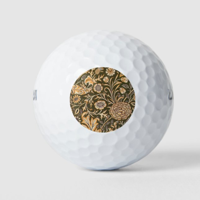 William Morris Cherwell Wallpaper Pattern Golfball (Vorderseite)