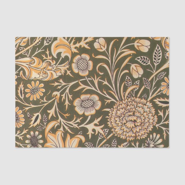 William Morris Cherwell Wallpaper Pattern Seidenpapier (Vorderseite)