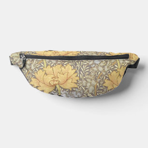 William Morris Chrysanthemum Mum Blume Bauchtasche