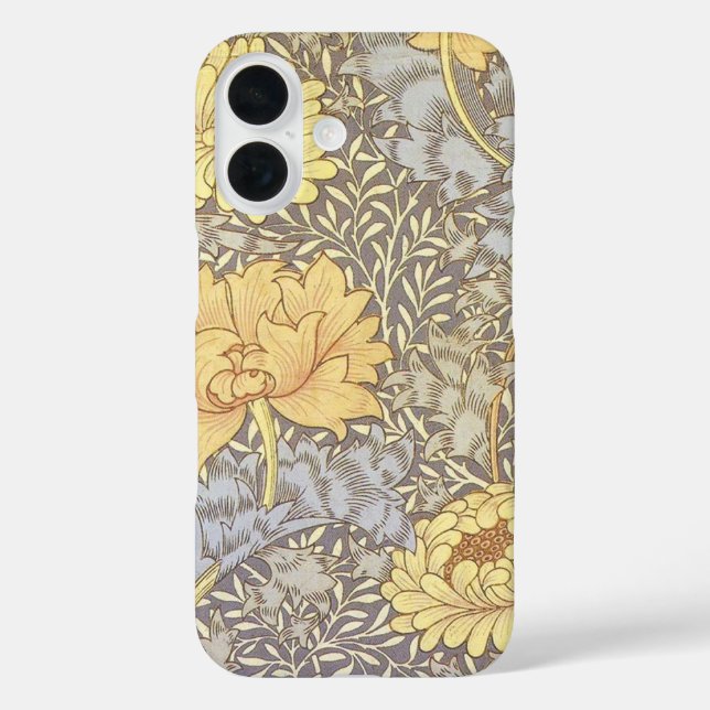 William Morris Chrysanthemum Mum Blume Case-Mate iPhone Hülle (Rückseite)