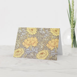 William Morris Chrysanthemum-Mutterblumen Karte