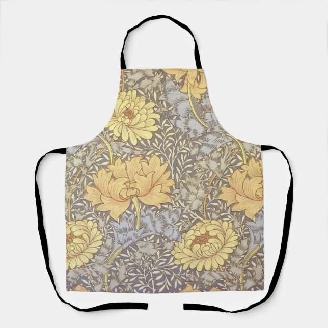 William Morris Chrysanthemum-Mutterblumen Schürze (Vorderseite)