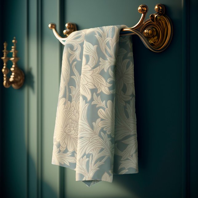 William Morris Chrysanthemum Pattern Badhandtuch Set (Von Creator hochgeladen)