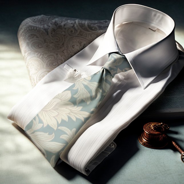 William Morris Chrysanthemum Pattern Krawatte (Von Creator hochgeladen)