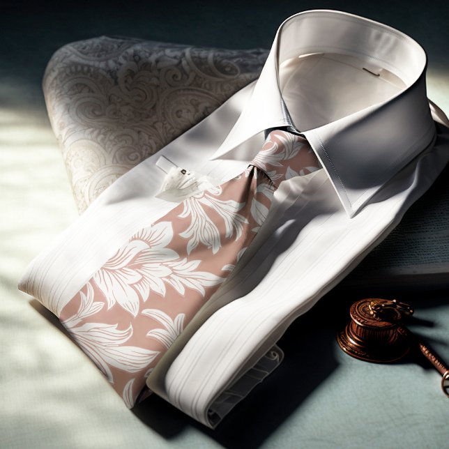 William Morris Chrysanthemum Pattern Neck Tie Krawatte (Von Creator hochgeladen)