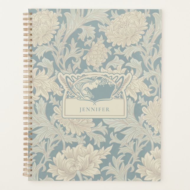 William Morris Chrysanthemum Pattern Planer (Vorderseite)