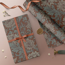 William Morris Chrysanthemum Pattern Wrapping Pape Geschenkpapier