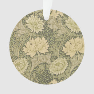 William Morris Chrysanthemum Sage Blume Ornament
