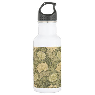 William Morris Chrysanthemum Salbei-Blume Edelstahlflasche