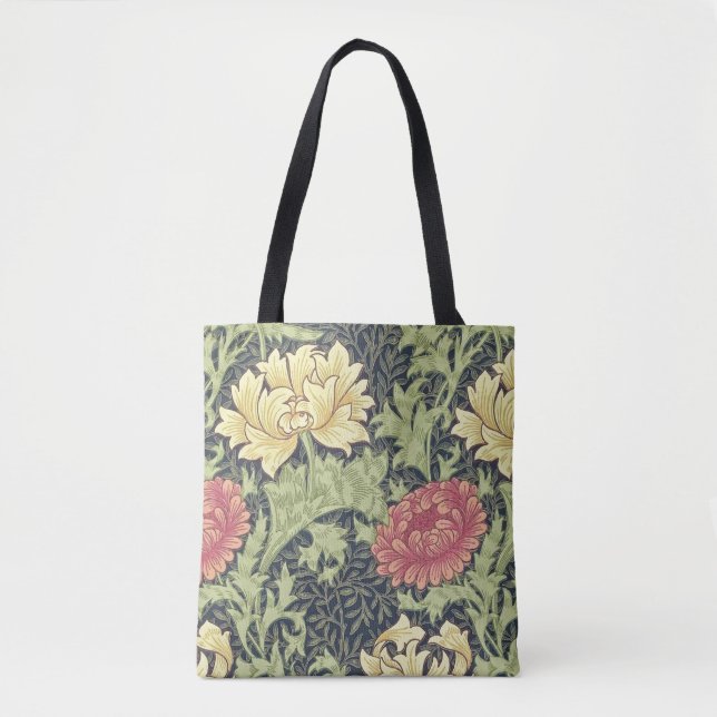 William Morris Chrysanthemum Vintage Blumenart (Vorderseite)