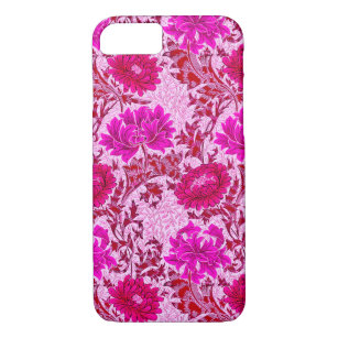 William Morris Chrysanthemums, Burgund und Pink Case-Mate iPhone Hülle