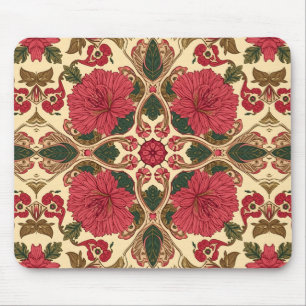  William Morris Chrysanthemums Floral Art Nouveau  Mousepad
