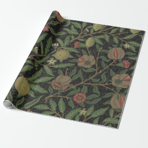 William Morris Citrus und Pomegranate Print Paper Geschenkpapier