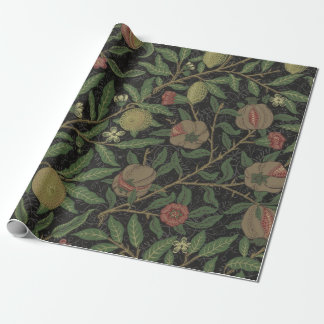 William Morris Citrus und Pomegranate Print Paper Geschenkpapier