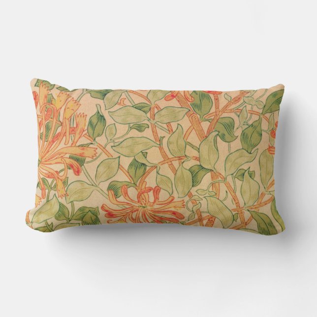 William Morris Classic Floral Kissen Für Draußen (Vorderseite)