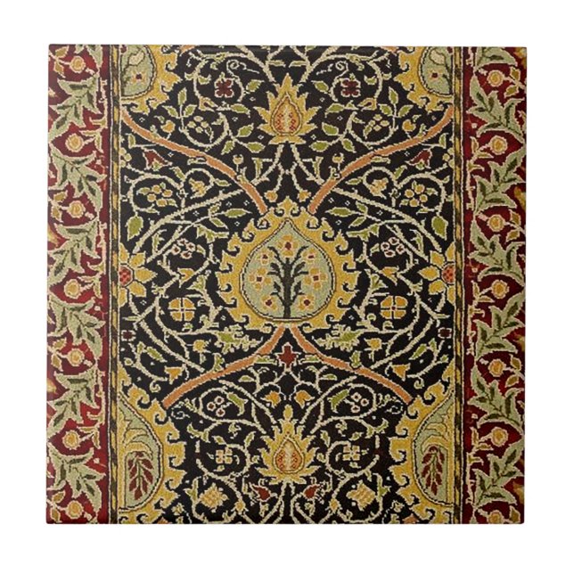 William Morris Classic Teppich Art Print Design Fliese (Vorderseite)