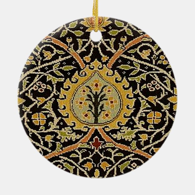 William Morris Classic Teppich Art Print Design Keramik Ornament (Hinten)