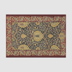 William Morris Classic Teppich Art Print Design Seidenpapier