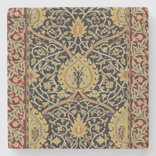 William Morris Classic Teppich Art Print Design Steinuntersetzer