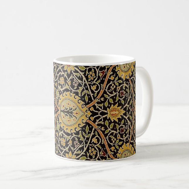 William Morris Classic Teppich Art Print Design Tasse (VorderseiteRechts)