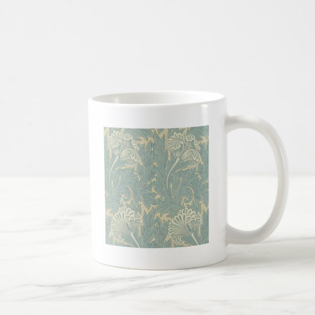 William Morris Classic Tulip Blue Floral Tasse (Rechts)