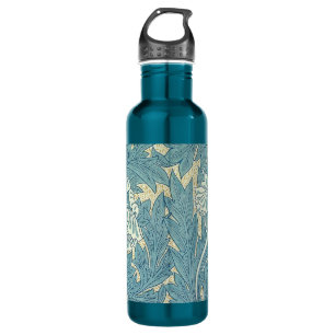 William Morris Classic Tulip Blue Floral Trinkflasche