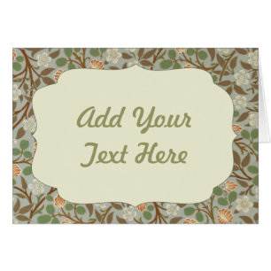 William Morris Clover Botanische Blume