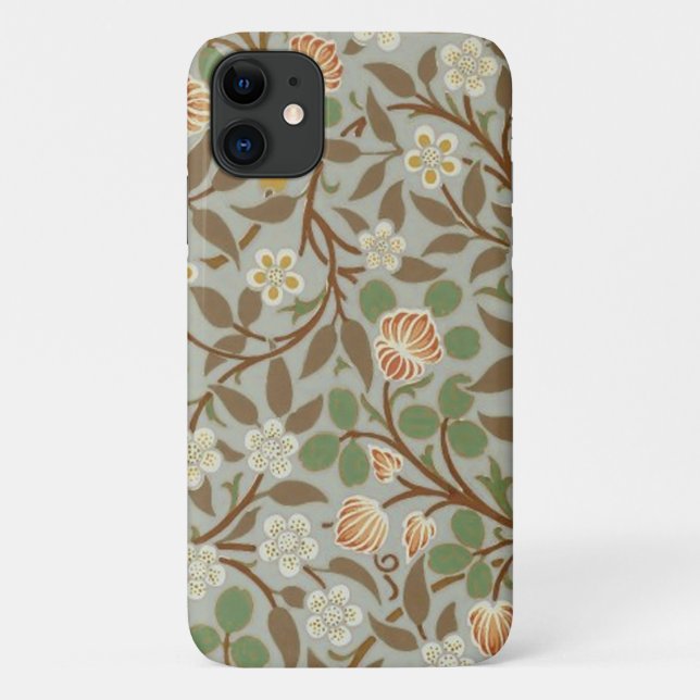 William Morris Clover Botanische Blume Case-Mate iPhone Hülle (Rückseite)