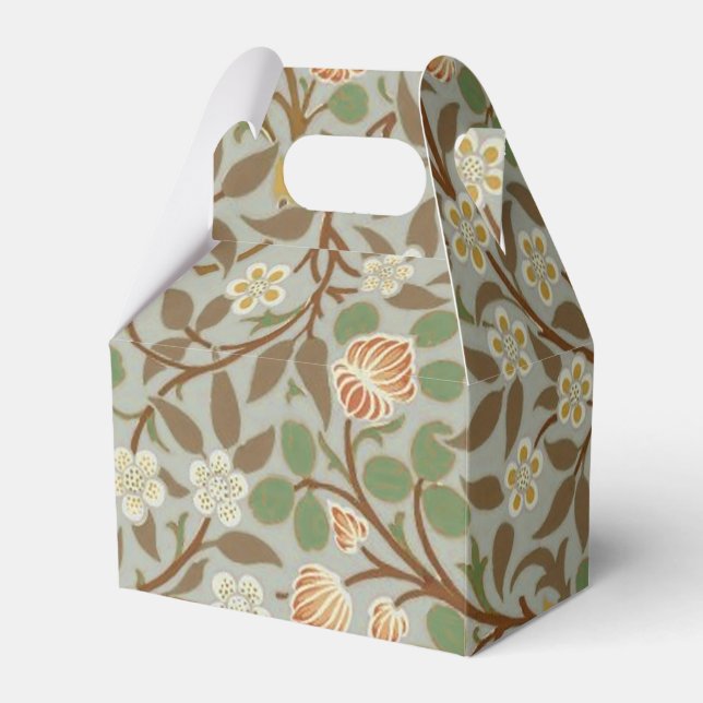 William Morris Clover Botanische Blume Geschenkschachtel (Vorderseite)