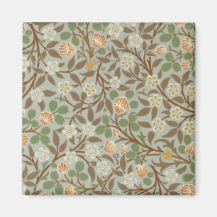 William Morris Clover Botanische Blume Magnet