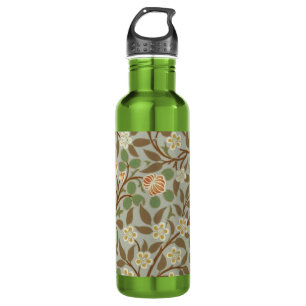 William Morris Clover Botanische Blume Trinkflasche