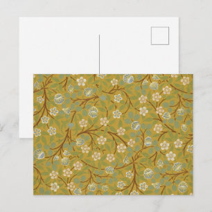 William Morris Clover Vintage Blumige Kunst Postkarte