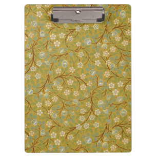 William Morris Clover Vintage Florale Kunst Klemmbrett