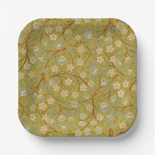 William Morris Clover Vintage Florale Kunst Pappteller