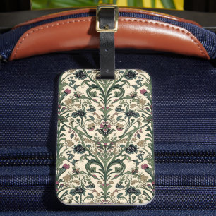 William Morris Compton Floral Art Nouveau Muster Gepäckanhänger