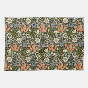 William Morris Compton Floral Art Nouveau Muster Geschirrtuch