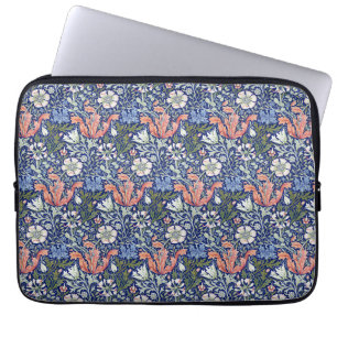 William Morris Compton Floral Art Nouveau Muster Laptopschutzhülle
