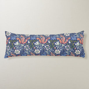 William Morris Compton Floral Art Nouveau Muster Seitenschläferkissen