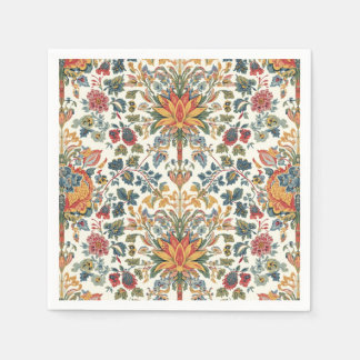 William Morris Compton Floral Art Nouveau Muster Serviette